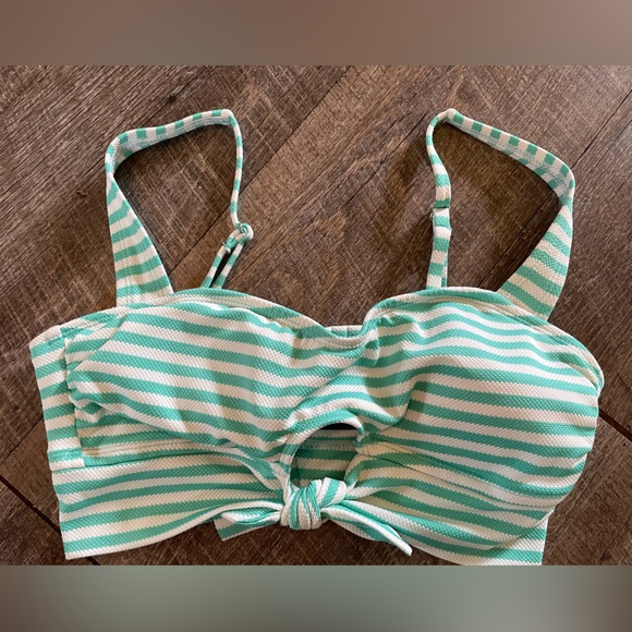 Shade & Shore Stripe Bikini Medium Excellent Condition - Picture 5 of 8